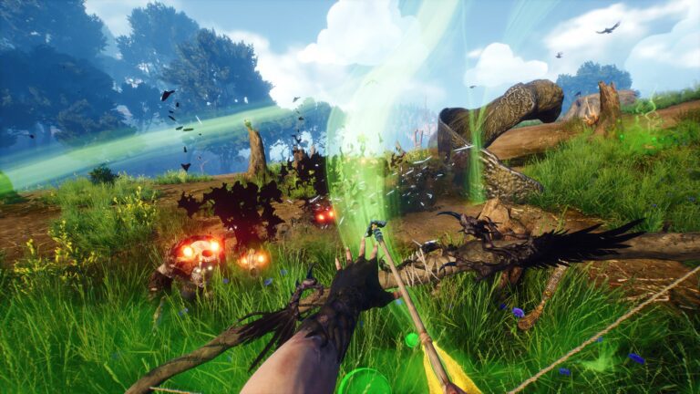 Blacktail screenshot: Bow